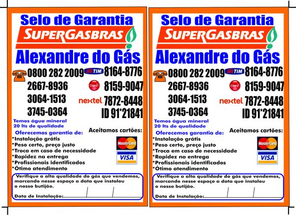 Folheto com corte